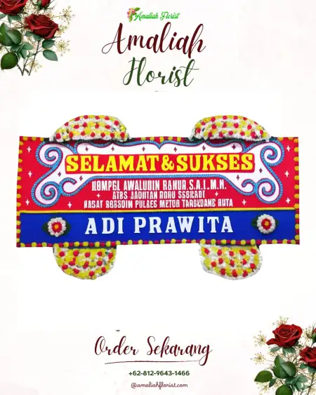 Papan Bunga Ucapan Selamat Salamdarma